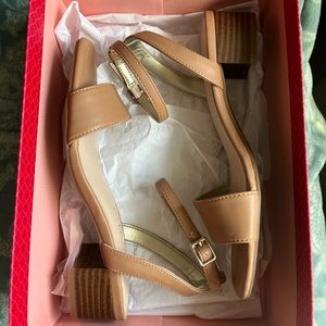 Kelly and Katie tan sandals size 6